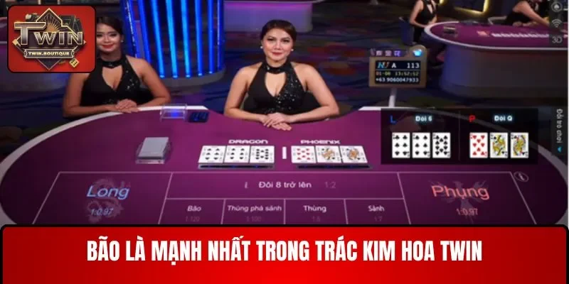 Bão là mạnh nhất trong Trác Kim Hoa TWIN