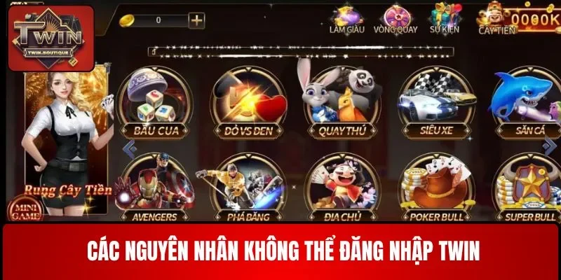 Biện pháp giải quyết nếu đăng nhập TWIN gặp vấn đề