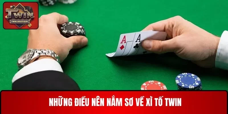Những điều nên nắm sơ về Xì Tố TWIN