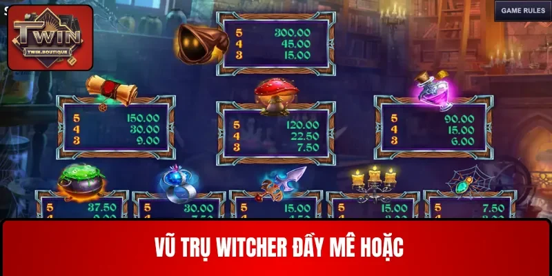 Vũ trụ Witcher đầy mê hoặc